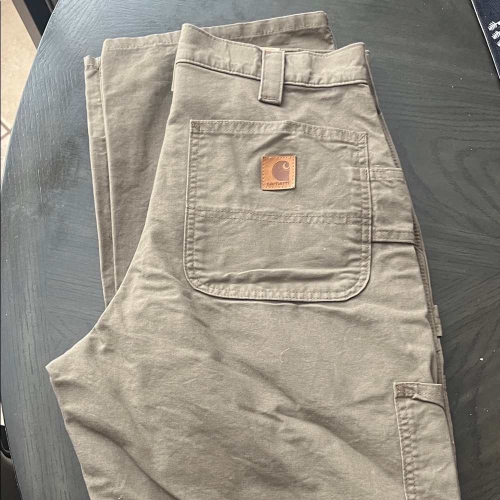 Carhartt Men's Olive Cargo Pants